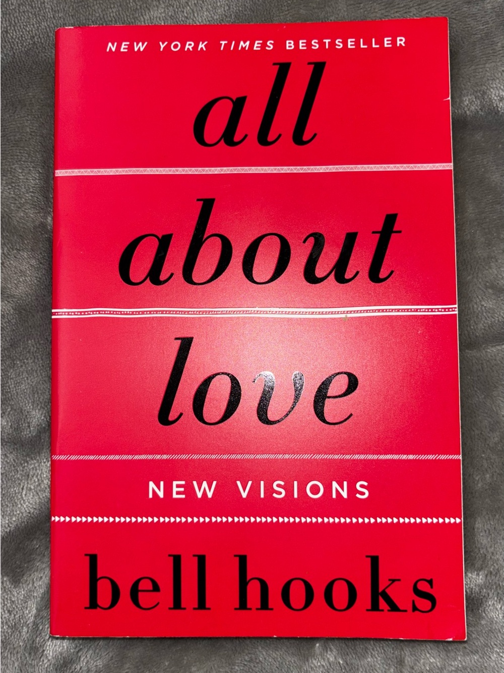 All About Love Red Paperback - New Visions